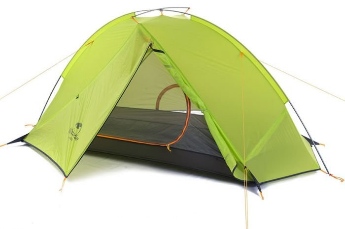 Палатка NATUREHIKE Taga 1 Ultralight Tent, одноместная, св.зеленый цвет