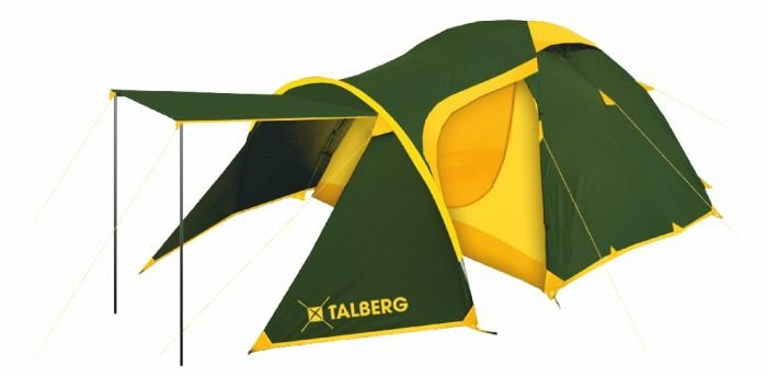 TALBERG Atol Alu 3 (палатка) зеленый цвет
